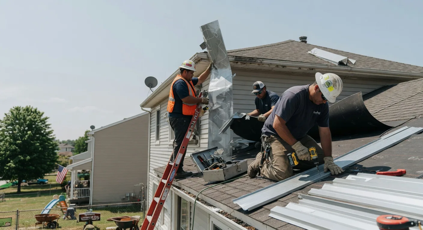 Metal Roofing Installation in Lillian, TX near me